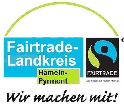 Logo Fairtrade Landkreis Hameln-Pyrmont