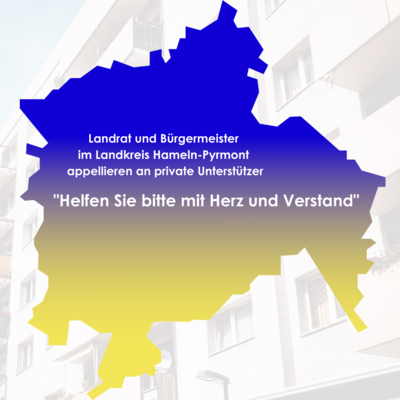 Gemeinsamer Appell des Landrates und der Bürgermeister des Landkreises Hameln-Pyrmont