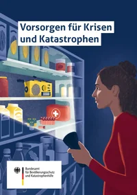 Bild vergr&ouml;&szlig;ern: Cover Ratgeber Vorsorgen f&uuml;r Krisen und Katastrophen