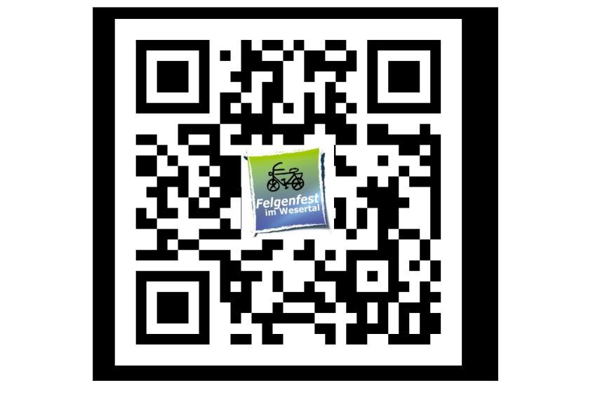 QR-Code Veranstaltungskarte Felgenfest 
