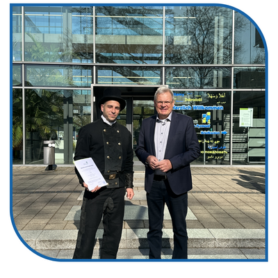 Bezirksschornsteinfeger Deniz Oral
