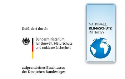 Bild vergrößern: Logo für Förderung BMU und Nationale Klimaschutzinitiative